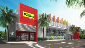 Facade of Fontana Pharmacy in Kingston Jamaica